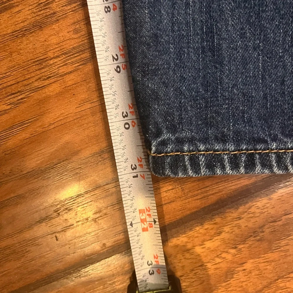 American Eagle jeans mens fit 30x31 (tag 30x34) blue cotton Relaxed Straight Y2K